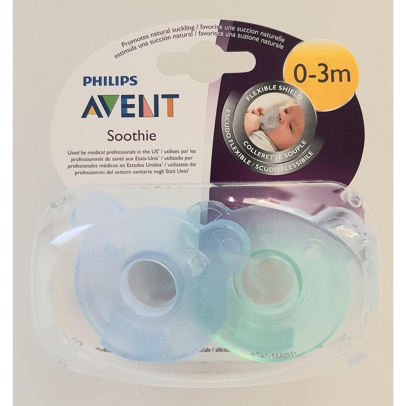 CHUPETE SILICONA PHILIPS AVENT SOOTHIES (TODO SILICONA) 0 